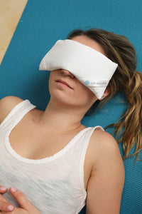 Amethyst Eye Pillow for Yoga, Meditation, Attraction, Manifestation, Chakra Work, Crystal Program, Weighted Relaxation